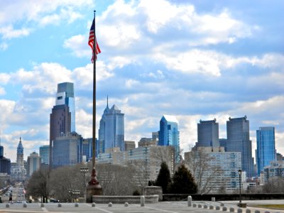Philly skyline from PMA