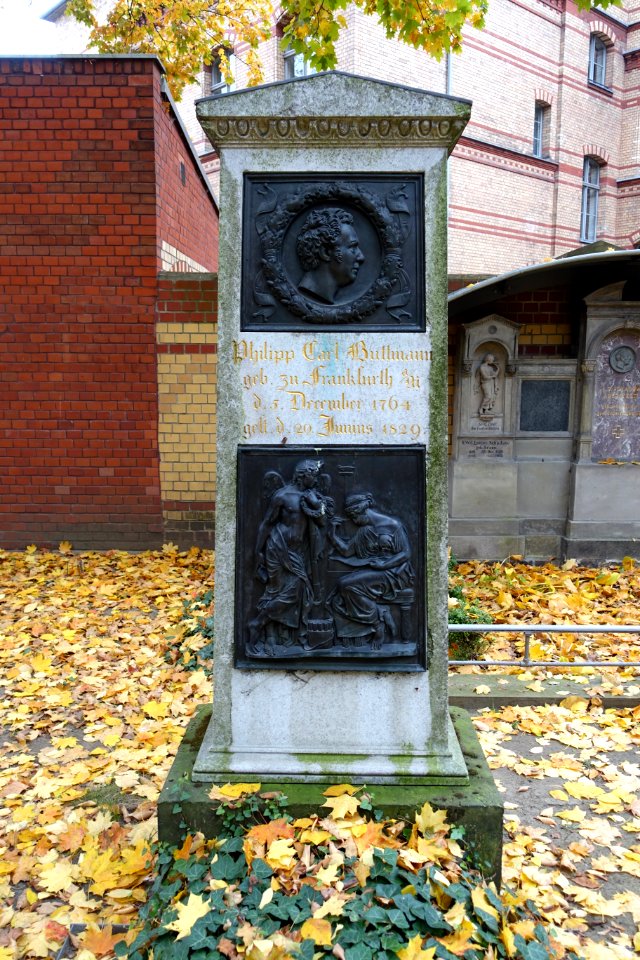 Philipp Karl Buttmann - Dorotheenstädtischer Friedhof - Berlin, Germany - DSC00303