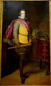 Philip IV, King of Spain, by Velazquez, c. 1628-1629, reworked c. 1631, oil on canvas - John and Mable Ringling Museum of Art - Sarasota, FL - DSC00650