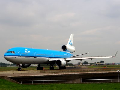 PH-KCA KLM Royal Dutch Airlines McDonnell Douglas MD-11 - cn 48555 taxiing 14july2013 pic3