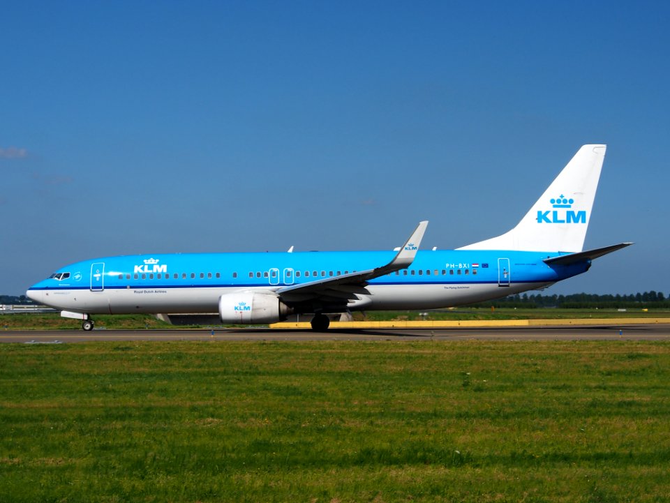 PH-BXI KLM Royal Dutch Airlines Boeing 737-7K2(WL) - cn 38127 taxiing 18july2013 pic-002
