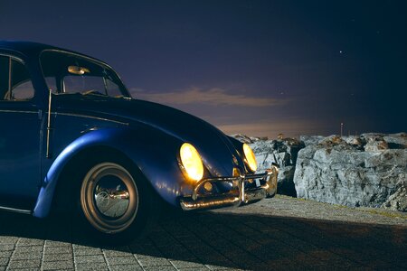 Night vehicle vintage