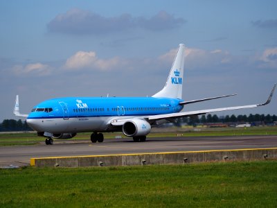 PH-BXK KLM Royal Dutch Airlines Boeing 737-8K2(WL) taxiing at Schiphol (AMS - EHAM), The Netherlands, 18may2014, pic-5 photo