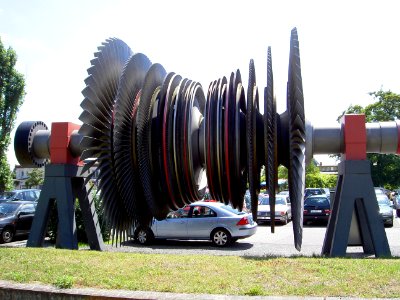 Philippsburg Nuclear Power Plant condensation turbine pic6