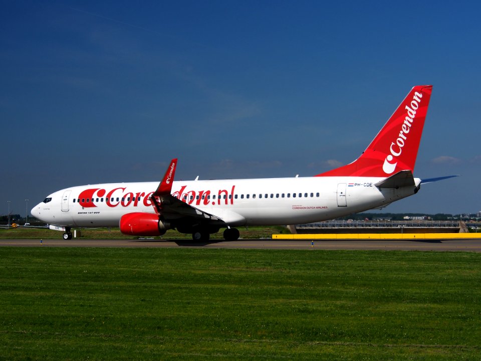 PH-CDE Corendon Dutch Airlines Boeing 737-8KN(WL) at Schiphol (AMS - EHAM), The Netherlands, 16may2014, pic-4