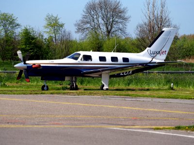 PH-LUX Piper PA-46 Jetprop DLX at Rotterdam The Hague Airport (RTM - EHRD), pic3