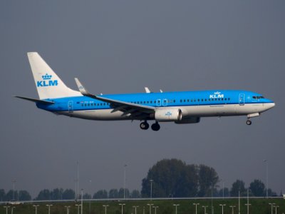 PH-BXI landing at Schiphol (AMS - EHAM), The Netherlands