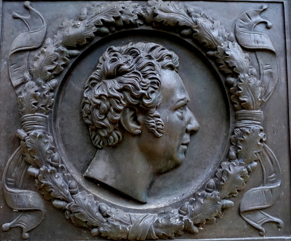 Philipp Carl Bultmann portrait - Dorotheenstädtischer Friedhof - Berlin, Germany - DSC00304