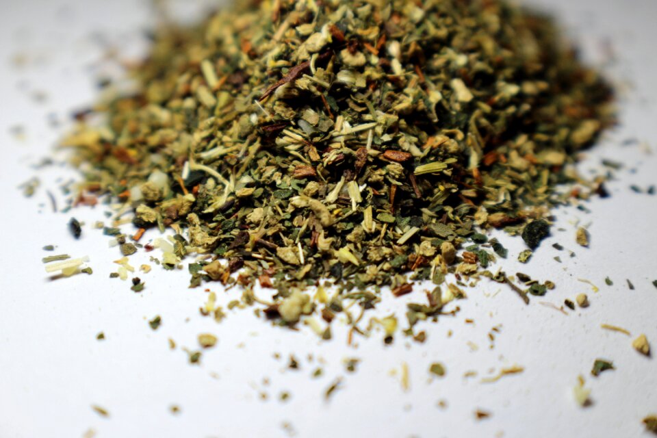 Herbal tea dried hot drink