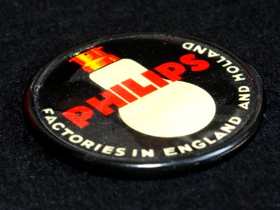 Philips factories in england and holland, mirror advertising gift, foto2