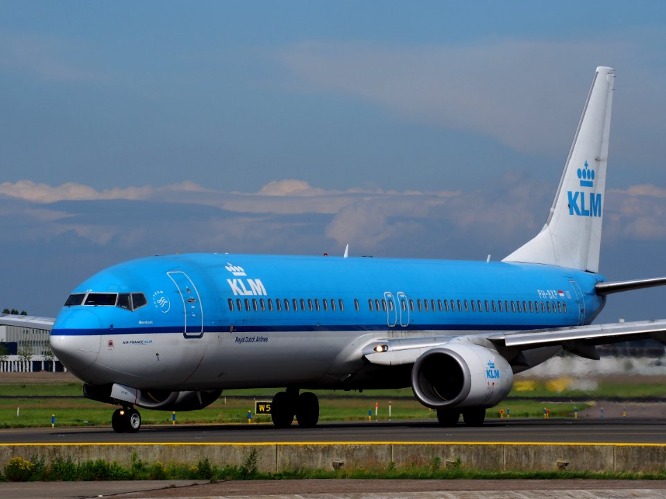 PH-BXP KLM Royal Dutch Airlines Boeing 737-9K2(WL) - cn 29600 taxiing at Schiphol (AMS - EHAM), The Netherlands, 18may2014, pic-2