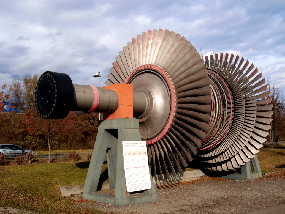 Philippsburg Nuclear Power Plant condensation turbine pic2