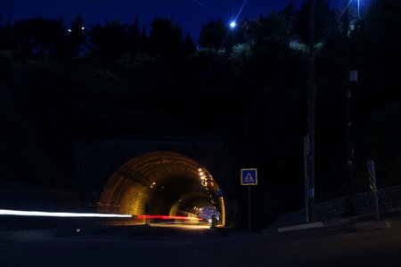 Road street tunnel photo