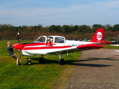 PH-MBW, Fuji FA200 at Hilversum Airport (ICAO EHHV), photo1