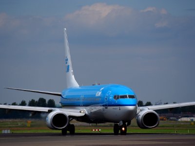 PH-BXK KLM Royal Dutch Airlines Boeing 737-8K2(WL) taxiing at Schiphol (AMS - EHAM), The Netherlands, 18may2014, pic-2 photo