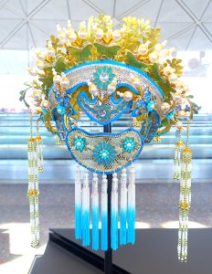 Phoenix Coronet, rear - Cantonese Opera costume - Hong Kong International Airport - DSC06270