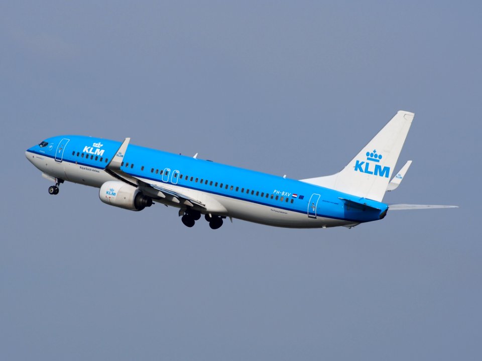 PH-BXV KLM Royal Dutch Airlines Boeing 737-8K2(WL) - cn 30370 take-off, 25august2013 pic-3