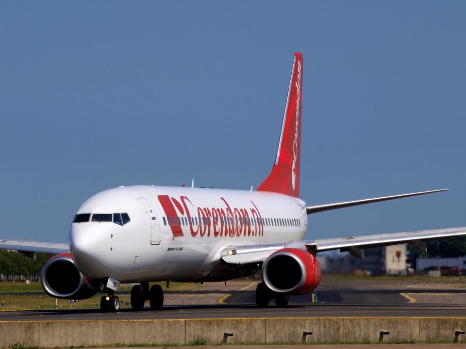 PH-CDF Corendon Dutch Airlines Boeing 737-804(WL) - cn 28227 taxiing 21July 2013 pic-001