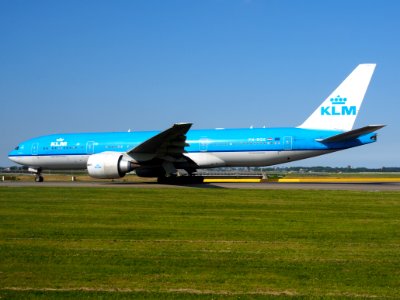 PH-BQE KLM Boeing 777 taxiing at Schiphol (AMS - EHAM), The Netherlands, 18may2014, pic-6