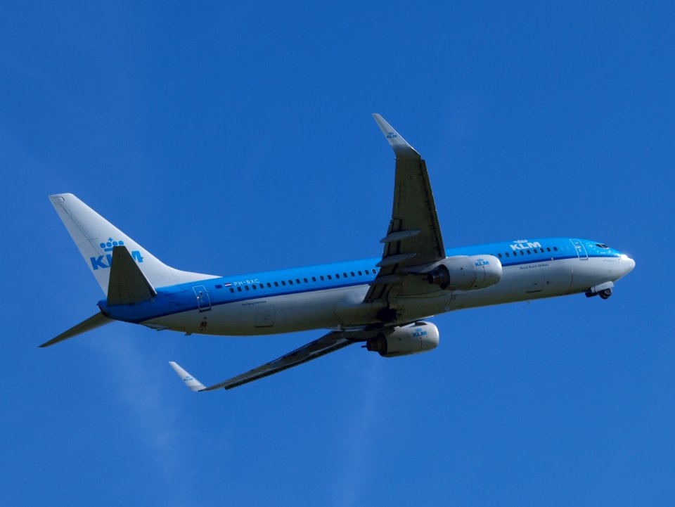 PH-BXC KLM Royal Dutch Airlines Boeing 737-8K2(WL) - cn 29133 take-off 29july2013 pic2