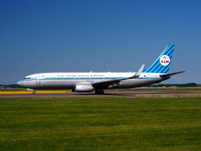 PH-BXA KLM Royal Dutch Airlines Boeing 737-8K2 taxiing at Schiphol (AMS - EHAM), The Netherlands, 18may2014, pic-3