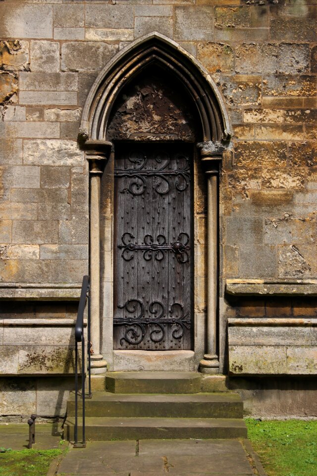 Medieval architecture entrance