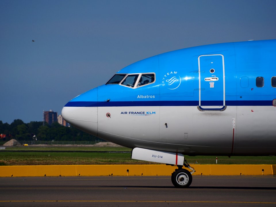 PH-BXU KLM Boeing 737-800 taxiing at Schiphol (AMS - EHAM), The Netherlands, 18may2014, pic-2
