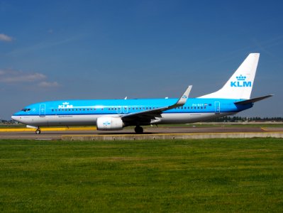 PH-BXF KLM Royal Dutch Airlines Boeing 737-8K2(WL) at Schiphol (AMS - EHAM), The Netherlands, 16may2014, pic-2 photo