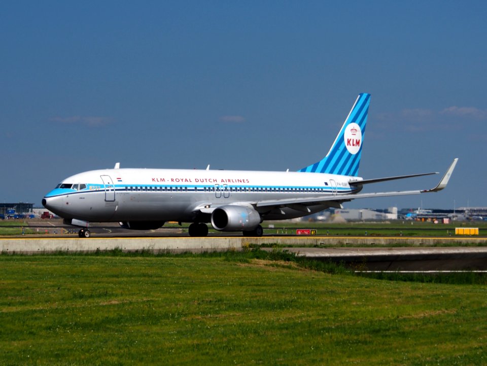 PH-BXA KLM Royal Dutch Airlines Boeing 737-8K2 taxiing at Schiphol (AMS - EHAM), The Netherlands, 18may2014, pic-1