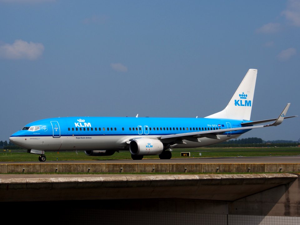 PH-BXV KLM Royal Dutch Airlines Boeing 737-8K2(WL) - cn 30370 pic2