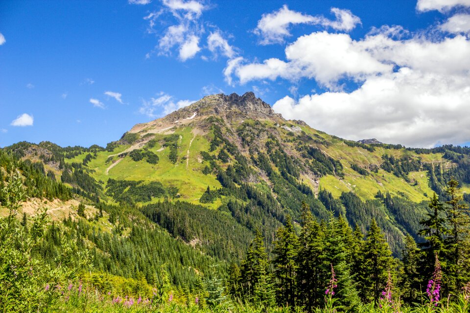 Nature cloud peak