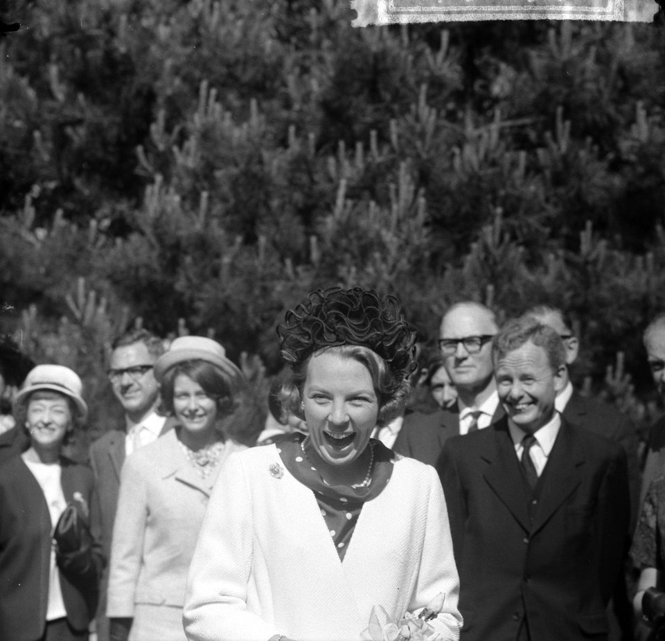 Prinses Beatrix opende tentoonstelling Univisie 1965 t Leiden, Prinses Beatrix (, Bestanddeelnr 917-9053