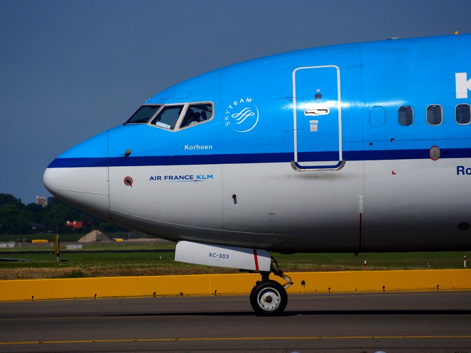 PH-BXC KLM Boeing 737-800 taxiing at Schiphol (AMS - EHAM), The Netherlands, 18may2014, pic-2