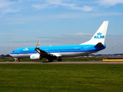 PH-BXY KLM Royal Dutch Airlines Boeing 737-8K2(WL) taxiing at Schiphol (AMS - EHAM), The Netherlands, 18may2014, pic-2 photo