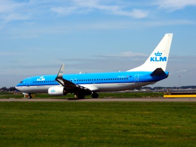 PH-BXY KLM Royal Dutch Airlines Boeing 737-8K2(WL) taxiing at Schiphol (AMS - EHAM), The Netherlands, 18may2014, pic-2