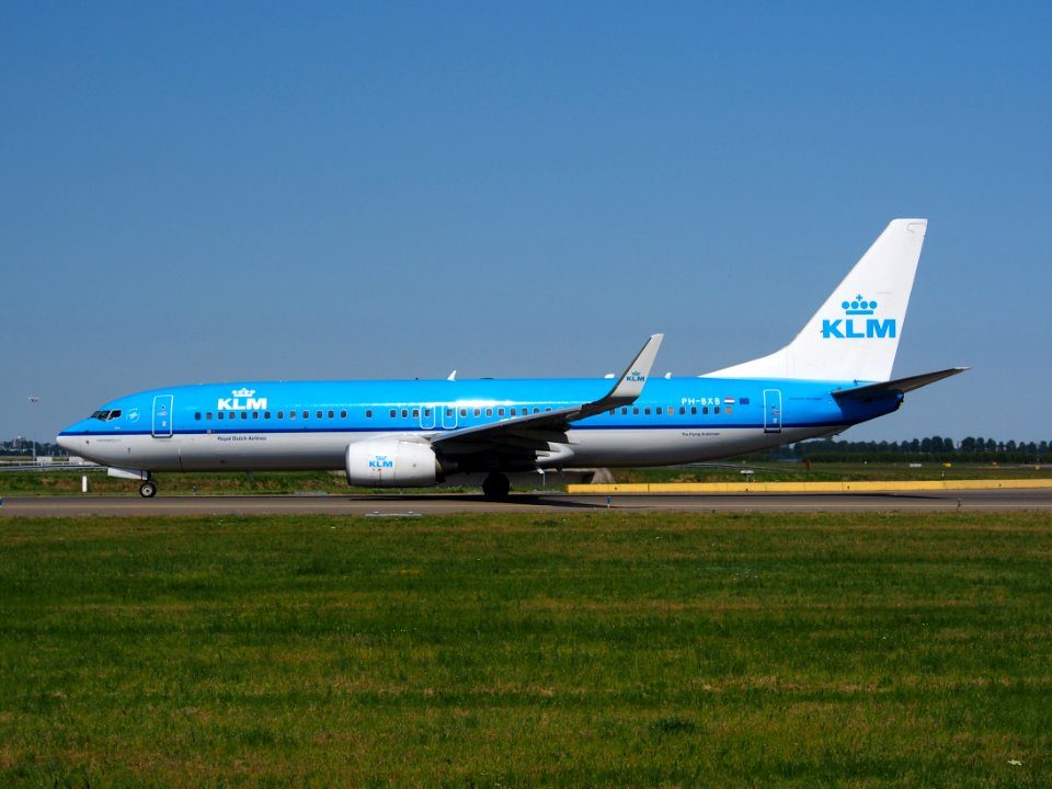 PH-BXB KLM Royal Dutch Airlines Boeing 737-8K2(WL) - cn 29132, taxiing 21july2013 pic-004