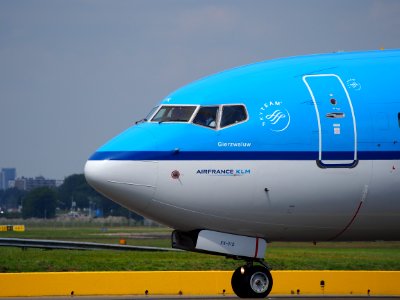 PH-BXK KLM Royal Dutch Airlines Boeing 737-8K2(WL) taxiing at Schiphol (AMS - EHAM), The Netherlands, 18may2014, pic-6 photo