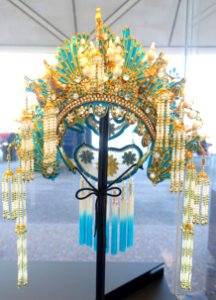 Phoenix Coronet, front - Cantonese Opera costume - Hong Kong International Airport - DSC06258