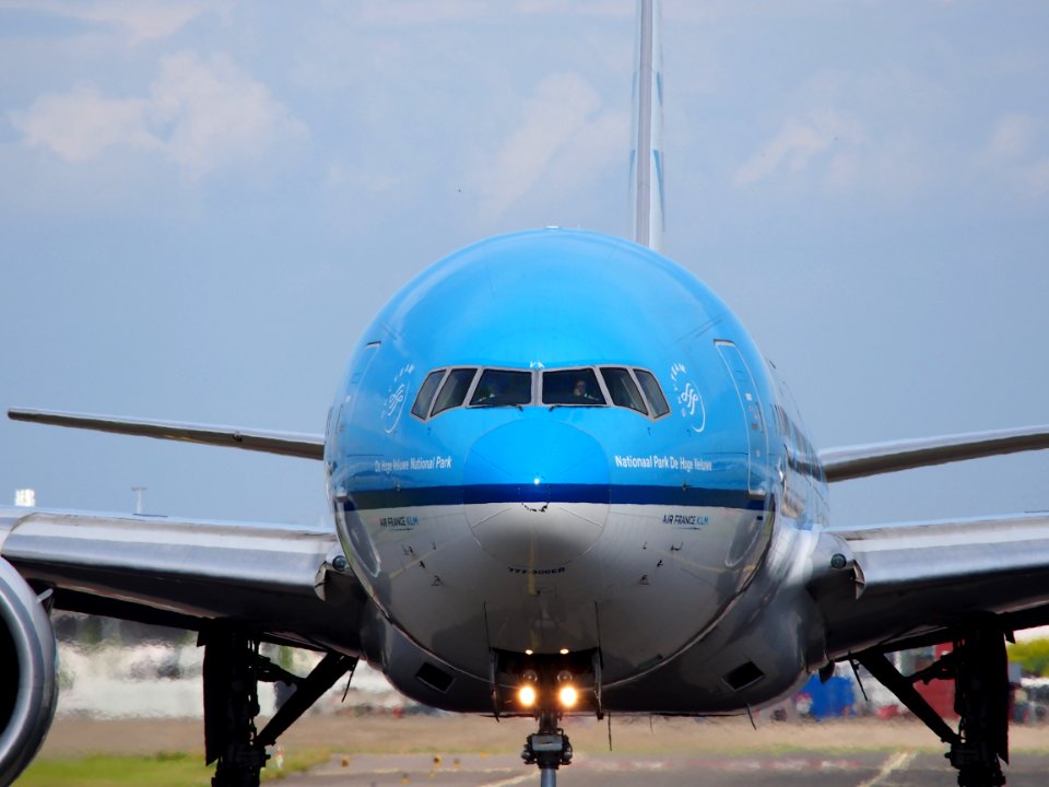 PH-BVA Boeing 777-306(ER) KLM Royal Dutch Airlines taxiing at Schiphol (AMS - EHAM), The Netherlands, 18may2014, pic-1