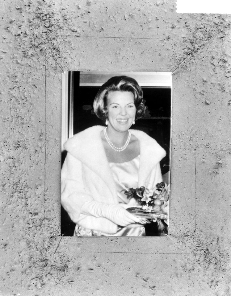 Prinses Beatrix in avondtoilet, Bestanddeelnr 917-3874