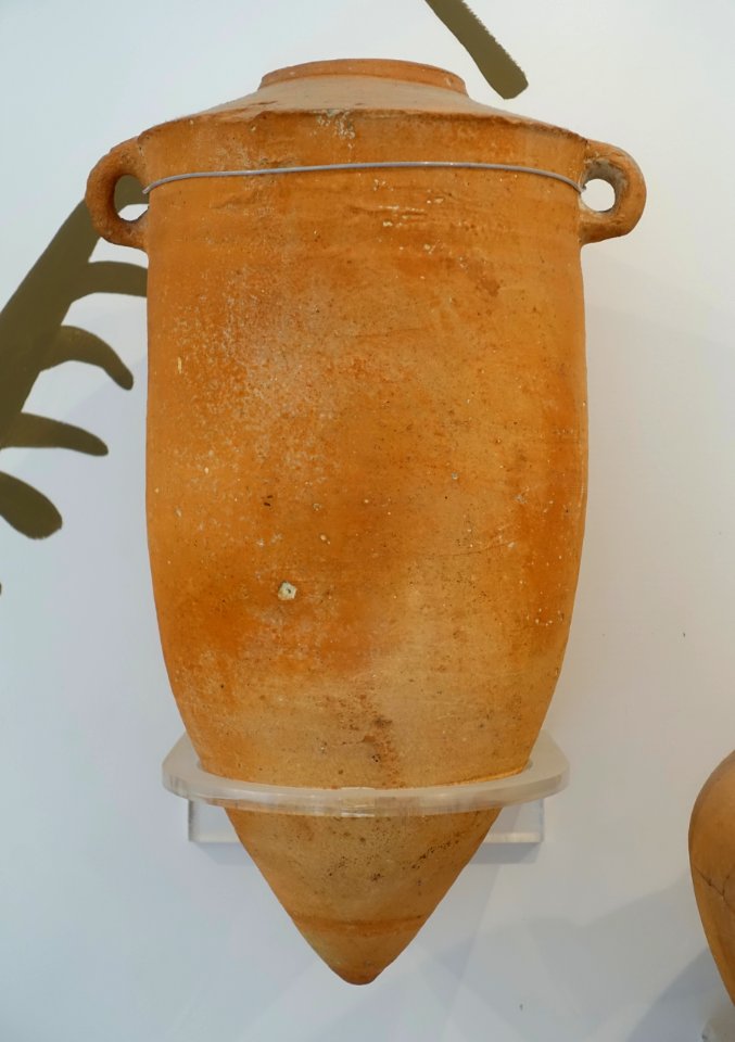 Phoenician amphora, 7th century BC - Harvard Semitic Museum - Cambridge, MA - DSC06255