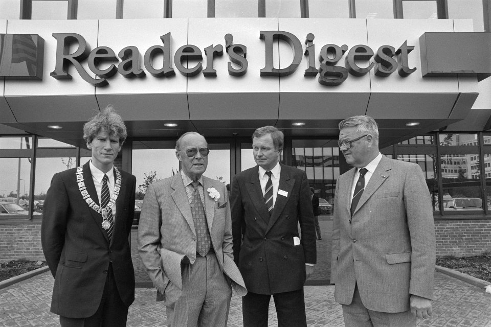 Prins-Bernhard opent in Bullewijk in Amsterdam nieuw hoofdkantoor van Readers Di, Bestanddeelnr 933-0007
