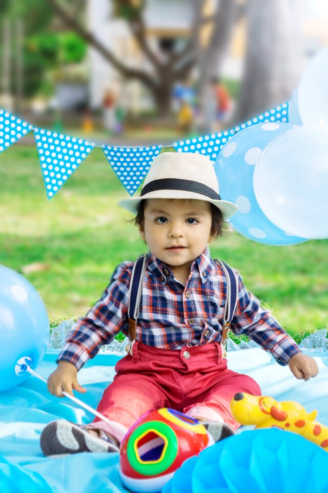 Happy child baby