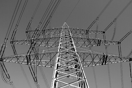 Electricity energy high voltage photo