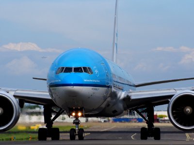 PH-BVA Boeing 777-306(ER) KLM Royal Dutch Airlines taxiing at Schiphol (AMS - EHAM), The Netherlands, 18may2014, pic-2