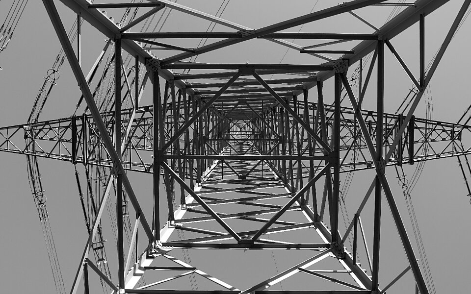 Power poles electricity energy