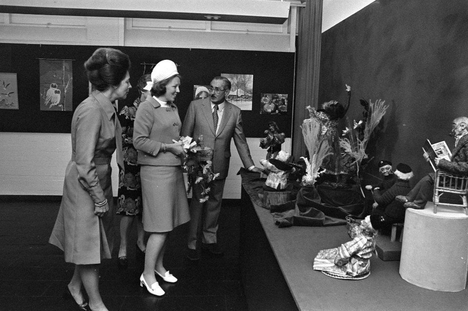 Prinses Beatrix op de expositie, Bestanddeelnr 925-6059