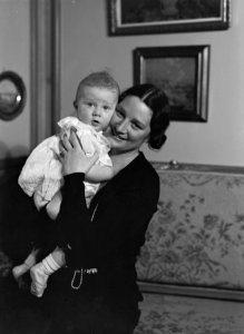 Prinses Astrid van België met prins Albert, Bestanddeelnr 254-5635