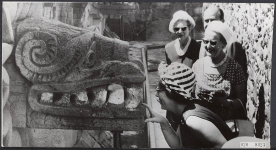 Prinses Beatrix in Mexico, Bestanddeelnr 020-0423