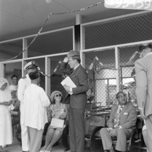 Prinselijk paar in Suriname, prins Claus als Hindustaan, Bestanddeelnr 919-3459
